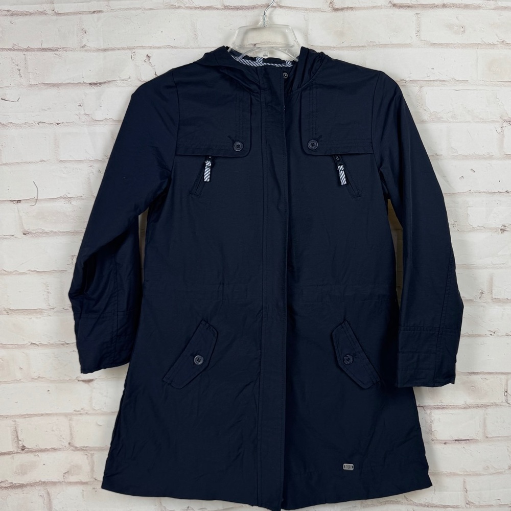 Cyrillus Navy Blue Hooded Parka
